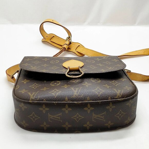 Authentic Louis Vuitton Saint Cloud GM Brown Monogram Shoulder Bag mn600-121325 - Picture 7 of 16
